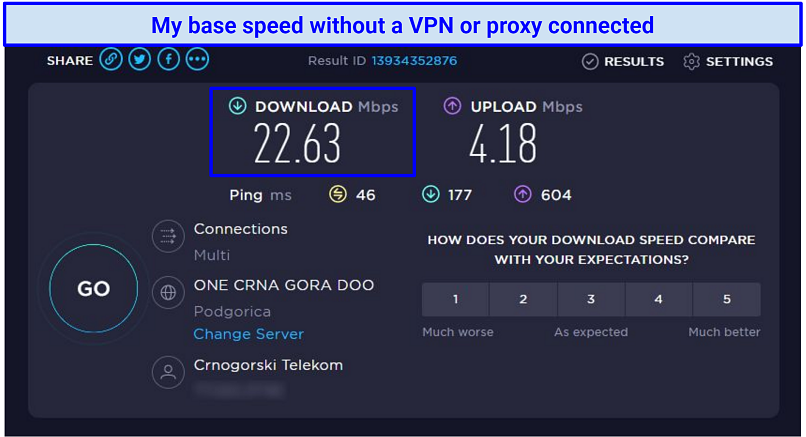 Speeds — Significant Speed Losses on Every Server